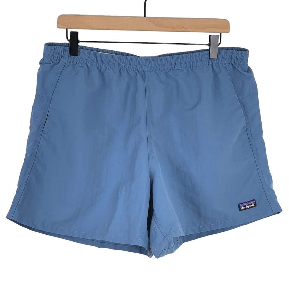 Patagonia Womens Baggies Shorts 5" Large NWT Blue